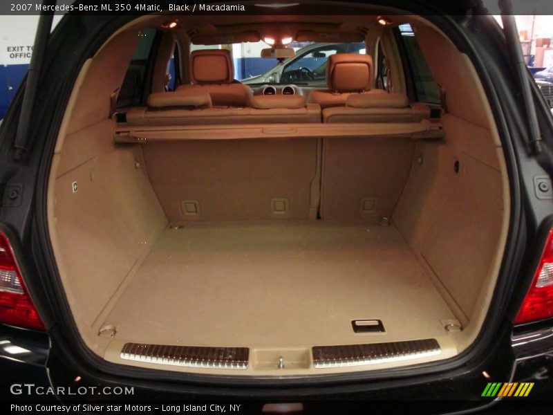 Black / Macadamia 2007 Mercedes-Benz ML 350 4Matic