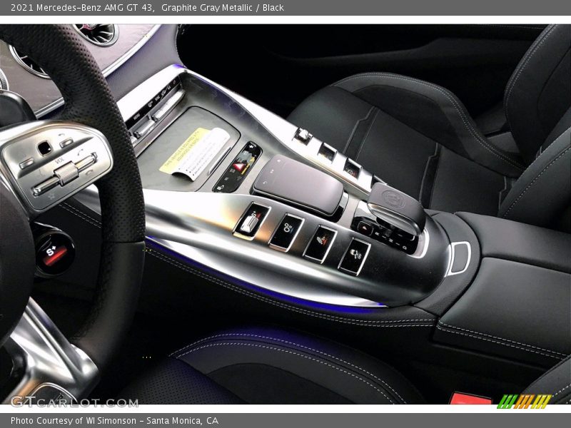 Controls of 2021 AMG GT 43