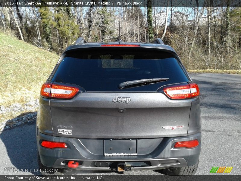 Granite Crystal Metallic / Trailhawk Black 2015 Jeep Cherokee Trailhawk 4x4