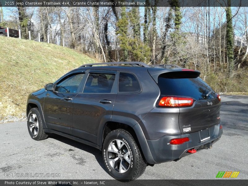 Granite Crystal Metallic / Trailhawk Black 2015 Jeep Cherokee Trailhawk 4x4