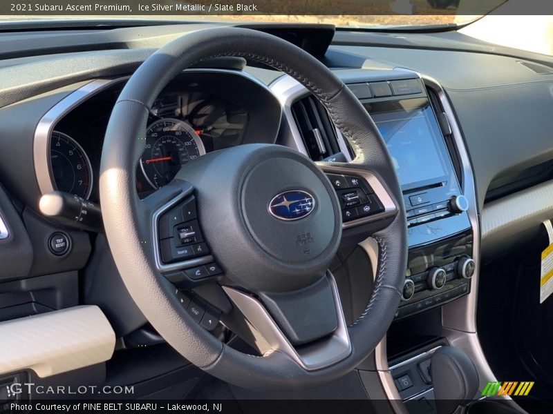 Ice Silver Metallic / Slate Black 2021 Subaru Ascent Premium