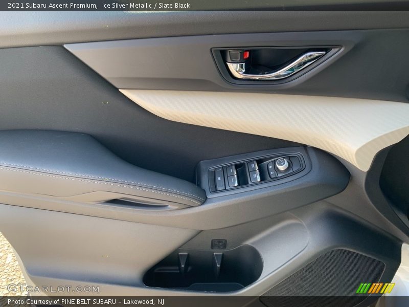 Ice Silver Metallic / Slate Black 2021 Subaru Ascent Premium