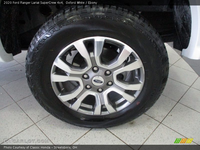 Oxford White / Ebony 2020 Ford Ranger Lariat SuperCrew 4x4