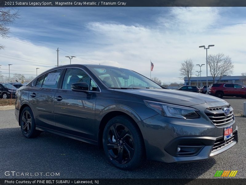 Magnetite Gray Metallic / Titanium Gray 2021 Subaru Legacy Sport