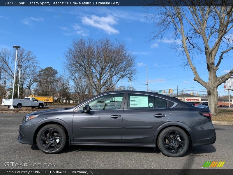 Magnetite Gray Metallic / Titanium Gray 2021 Subaru Legacy Sport