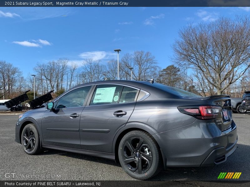 Magnetite Gray Metallic / Titanium Gray 2021 Subaru Legacy Sport