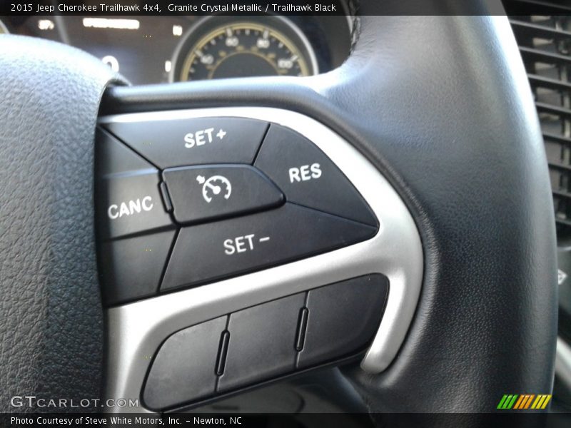 Granite Crystal Metallic / Trailhawk Black 2015 Jeep Cherokee Trailhawk 4x4