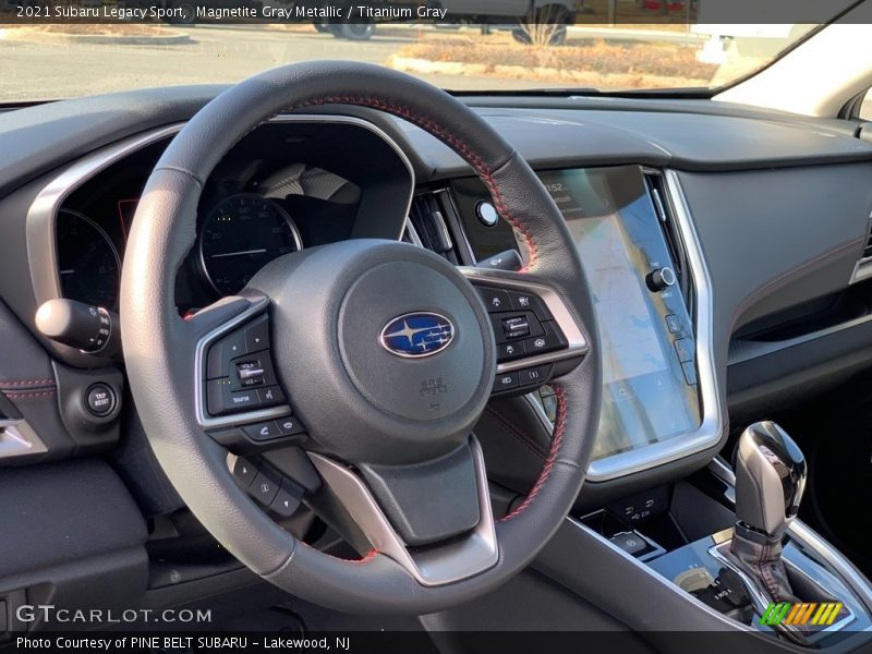 Magnetite Gray Metallic / Titanium Gray 2021 Subaru Legacy Sport