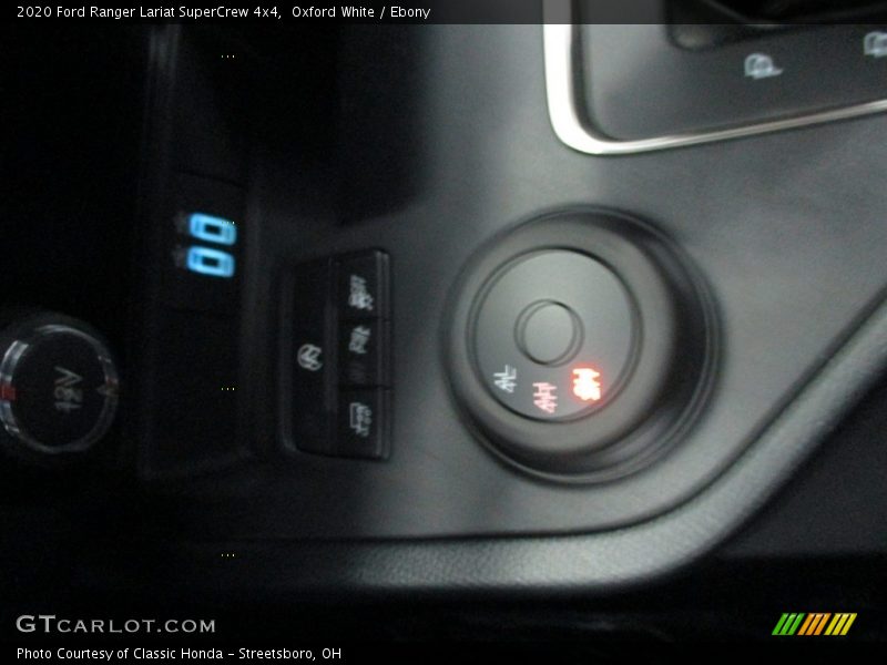 Oxford White / Ebony 2020 Ford Ranger Lariat SuperCrew 4x4