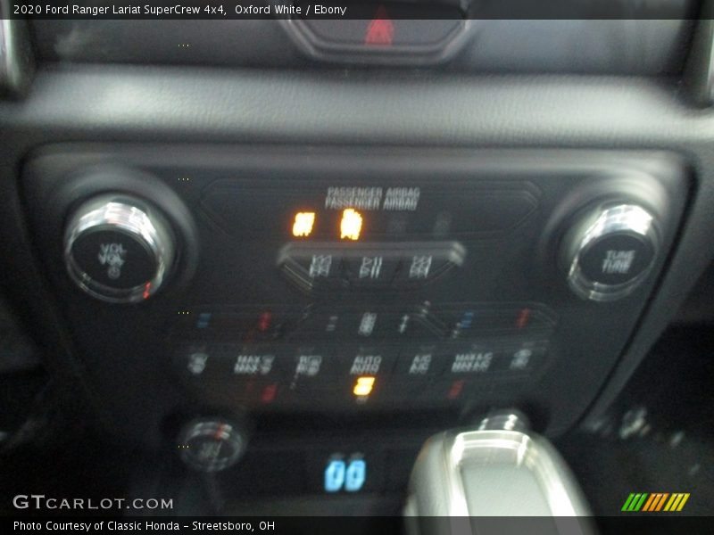 Oxford White / Ebony 2020 Ford Ranger Lariat SuperCrew 4x4