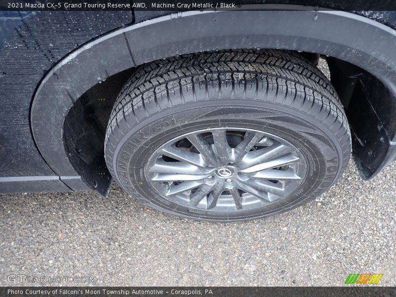 Machine Gray Metallic / Black 2021 Mazda CX-5 Grand Touring Reserve AWD