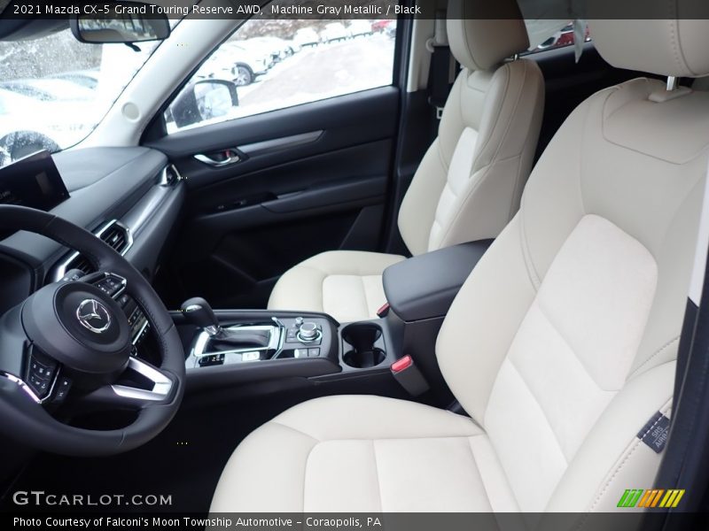 Machine Gray Metallic / Black 2021 Mazda CX-5 Grand Touring Reserve AWD