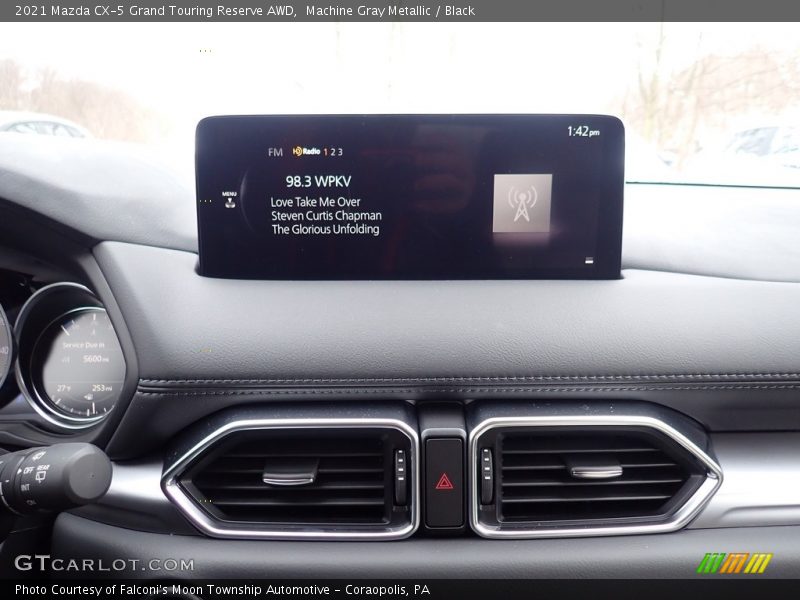 Machine Gray Metallic / Black 2021 Mazda CX-5 Grand Touring Reserve AWD