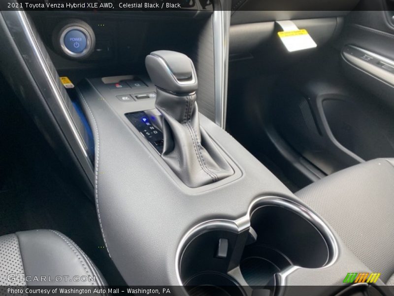 Celestial Black / Black 2021 Toyota Venza Hybrid XLE AWD
