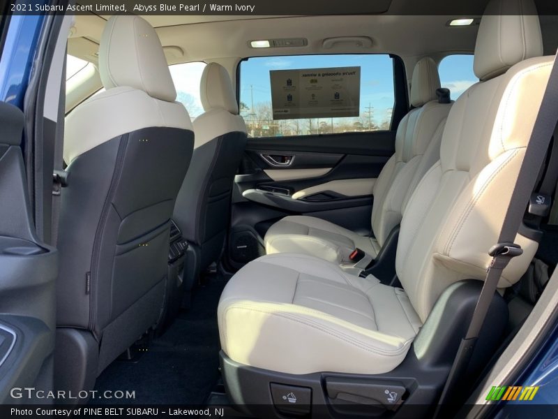 Abyss Blue Pearl / Warm Ivory 2021 Subaru Ascent Limited