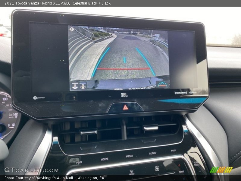 Celestial Black / Black 2021 Toyota Venza Hybrid XLE AWD