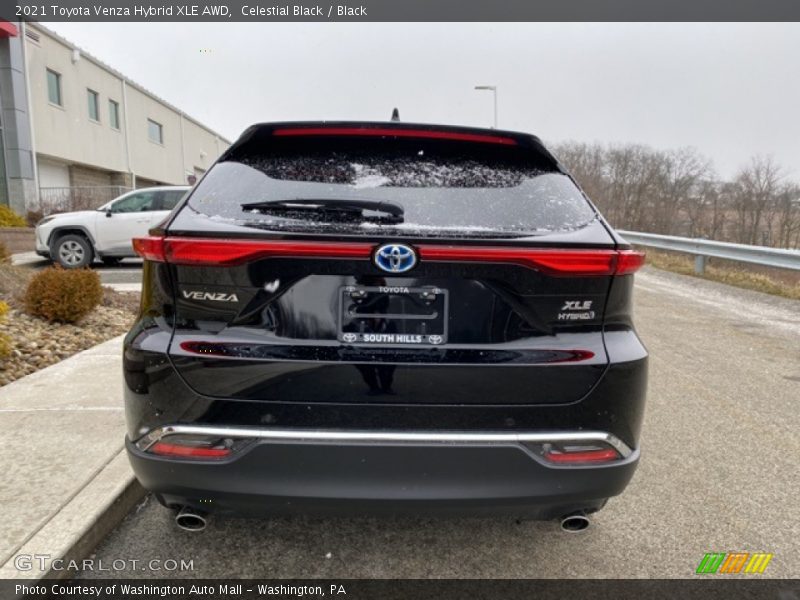 Celestial Black / Black 2021 Toyota Venza Hybrid XLE AWD