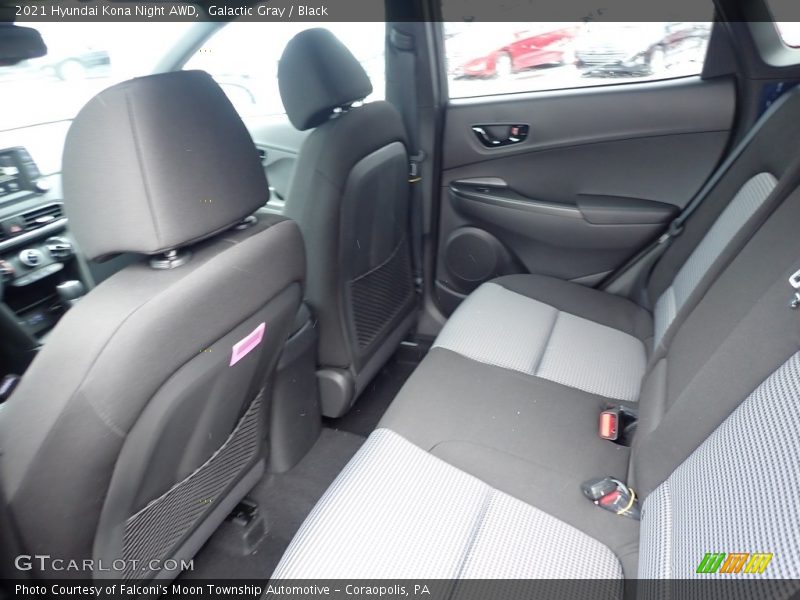 Galactic Gray / Black 2021 Hyundai Kona Night AWD