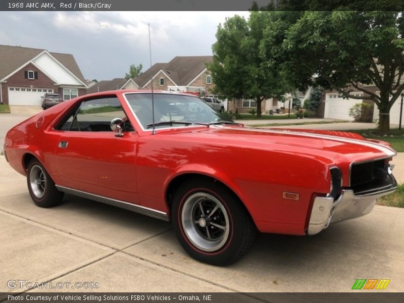 Front 3/4 View of 1968 AMX 