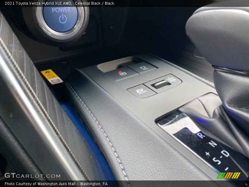 Celestial Black / Black 2021 Toyota Venza Hybrid XLE AWD