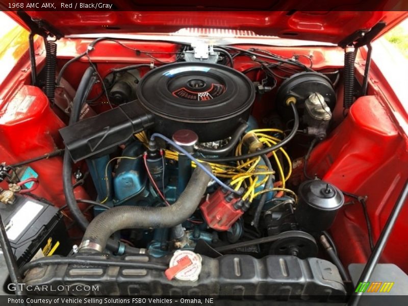  1968 AMX  Engine - 343 cid OHV 16-Valve V8