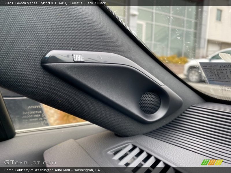 Celestial Black / Black 2021 Toyota Venza Hybrid XLE AWD