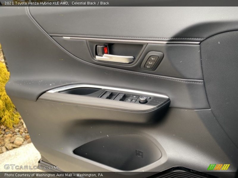 Celestial Black / Black 2021 Toyota Venza Hybrid XLE AWD