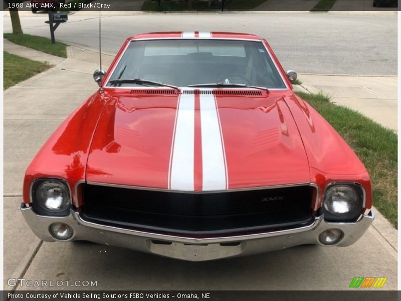 Red / Black/Gray 1968 AMC AMX