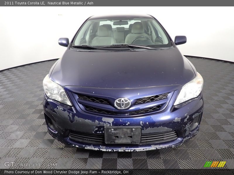 Nautical Blue Metallic / Ash 2011 Toyota Corolla LE