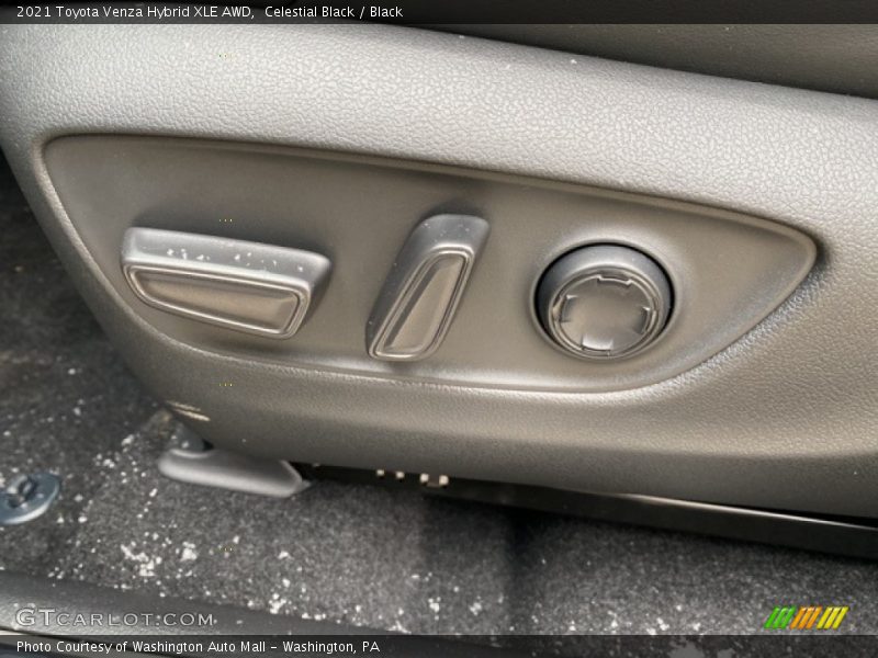 Celestial Black / Black 2021 Toyota Venza Hybrid XLE AWD