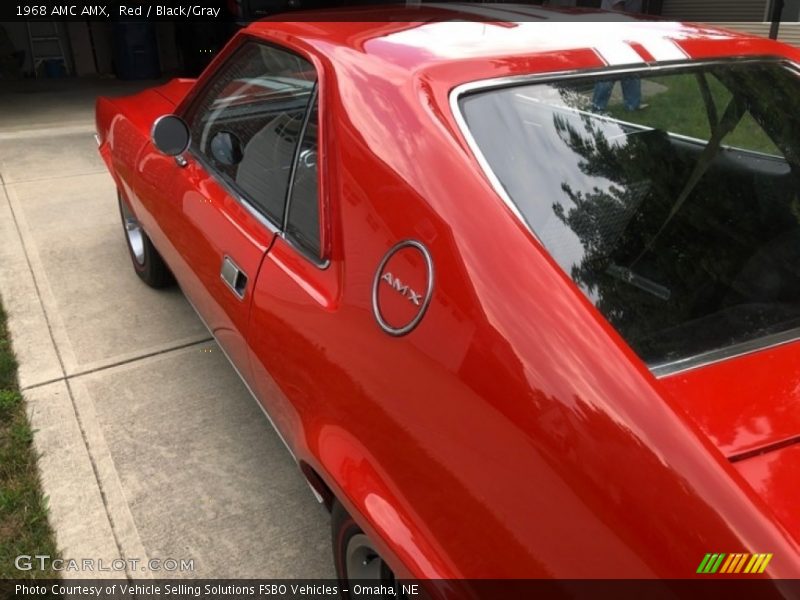 Red / Black/Gray 1968 AMC AMX
