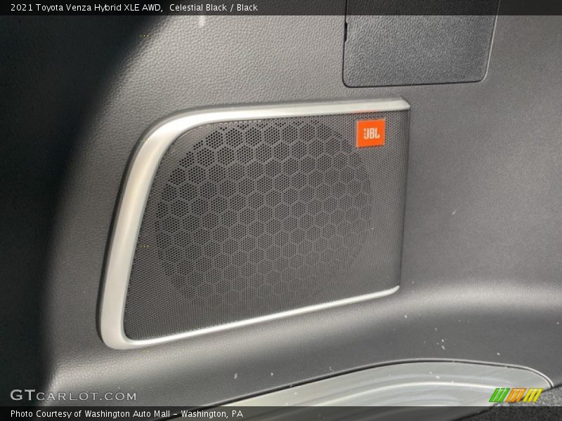 Celestial Black / Black 2021 Toyota Venza Hybrid XLE AWD