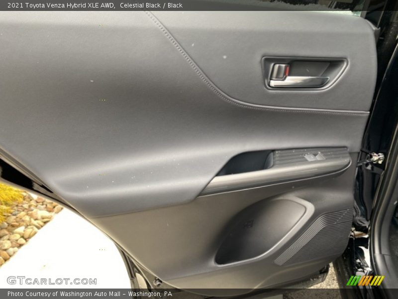 Celestial Black / Black 2021 Toyota Venza Hybrid XLE AWD
