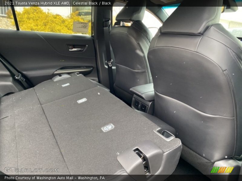Celestial Black / Black 2021 Toyota Venza Hybrid XLE AWD