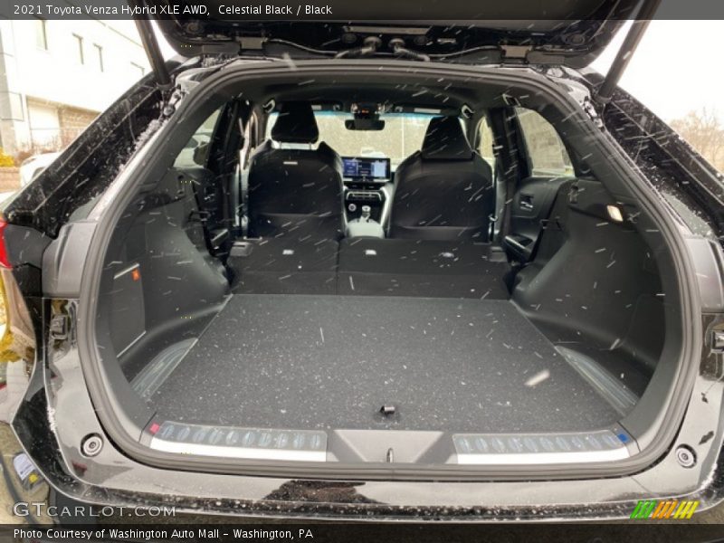 Celestial Black / Black 2021 Toyota Venza Hybrid XLE AWD