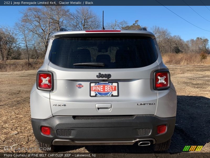 Glacier Metallic / Black 2021 Jeep Renegade Limited 4x4