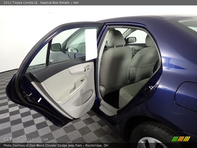 Nautical Blue Metallic / Ash 2011 Toyota Corolla LE