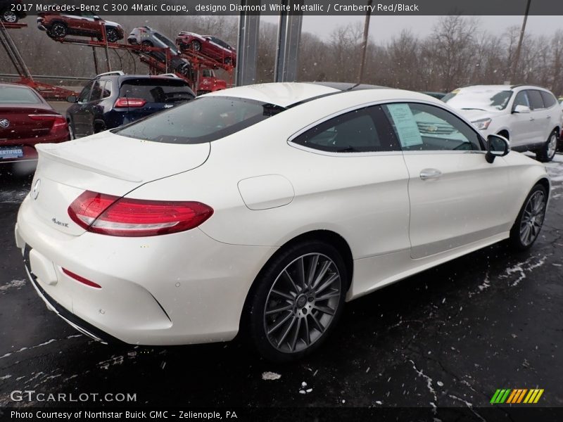  2017 C 300 4Matic Coupe designo Diamond White Metallic