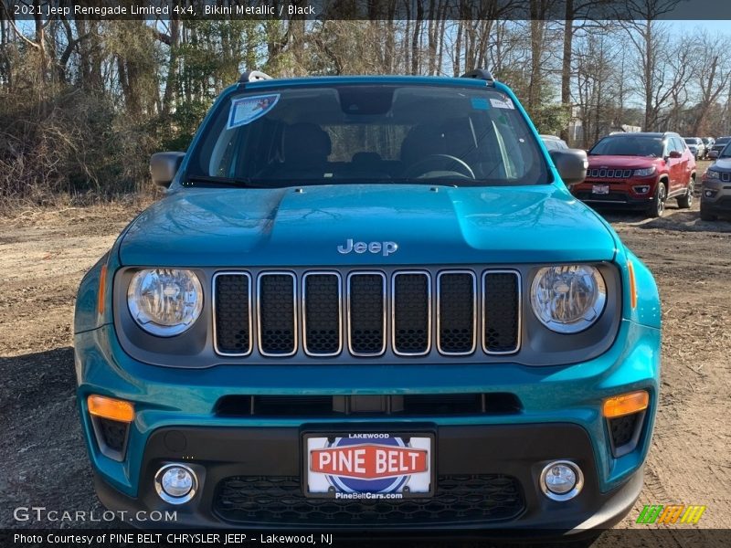 Bikini Metallic / Black 2021 Jeep Renegade Limited 4x4