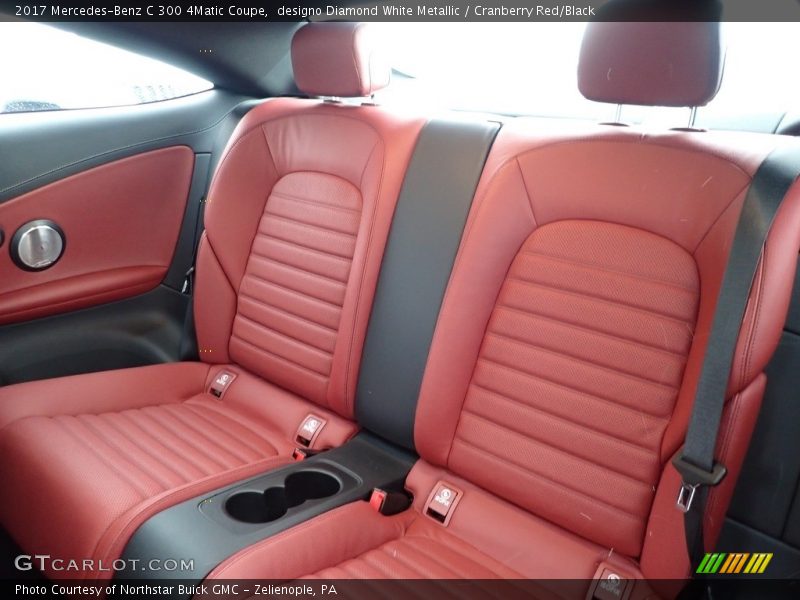 Rear Seat of 2017 C 300 4Matic Coupe