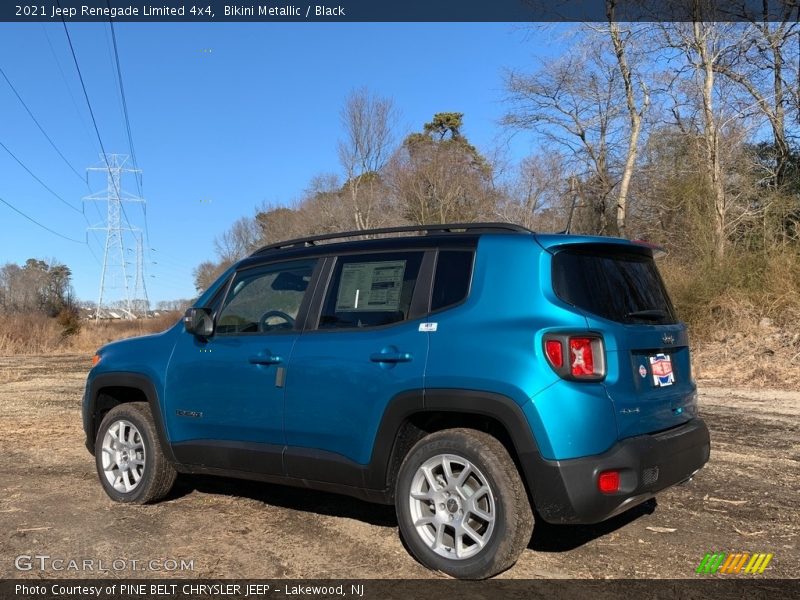 Bikini Metallic / Black 2021 Jeep Renegade Limited 4x4