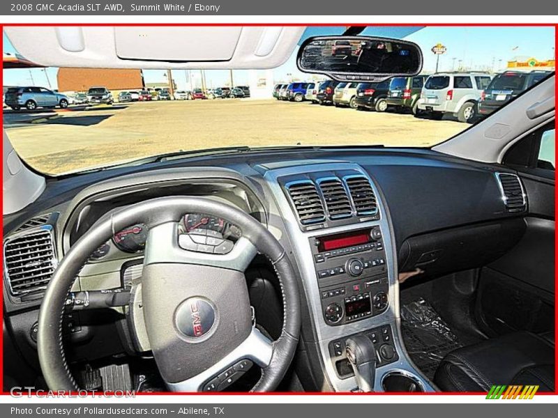 Summit White / Ebony 2008 GMC Acadia SLT AWD