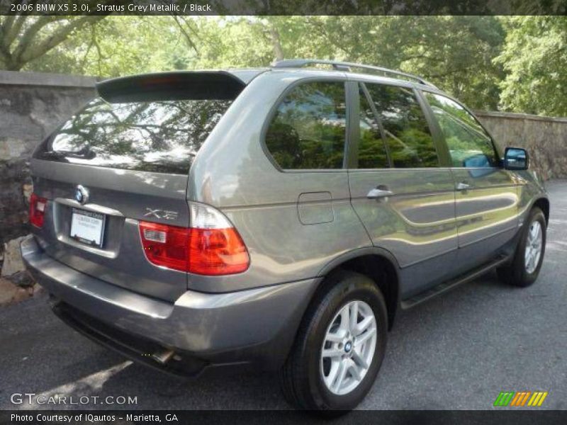Stratus Grey Metallic / Black 2006 BMW X5 3.0i