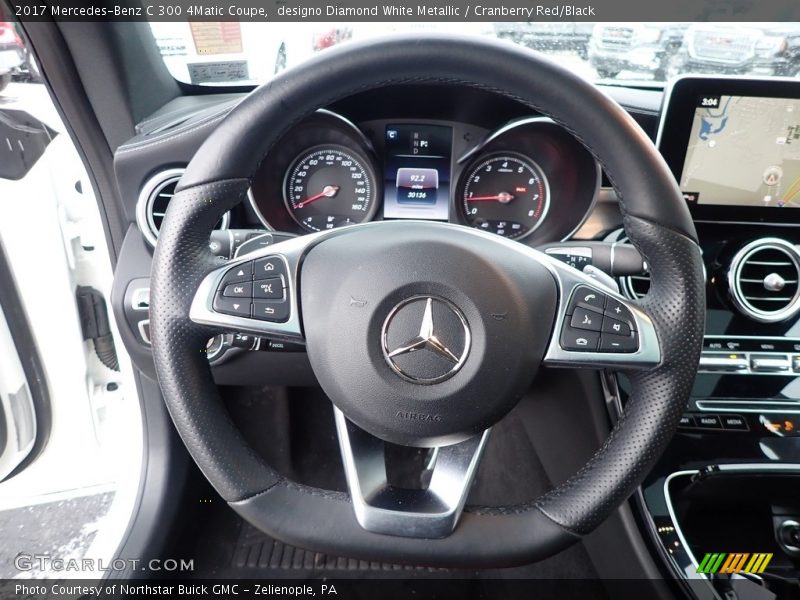  2017 C 300 4Matic Coupe Steering Wheel