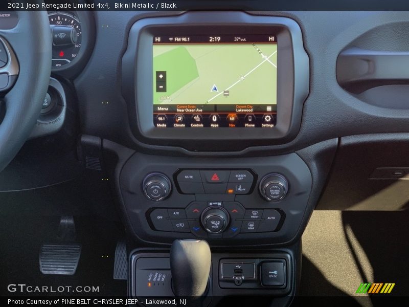 Bikini Metallic / Black 2021 Jeep Renegade Limited 4x4