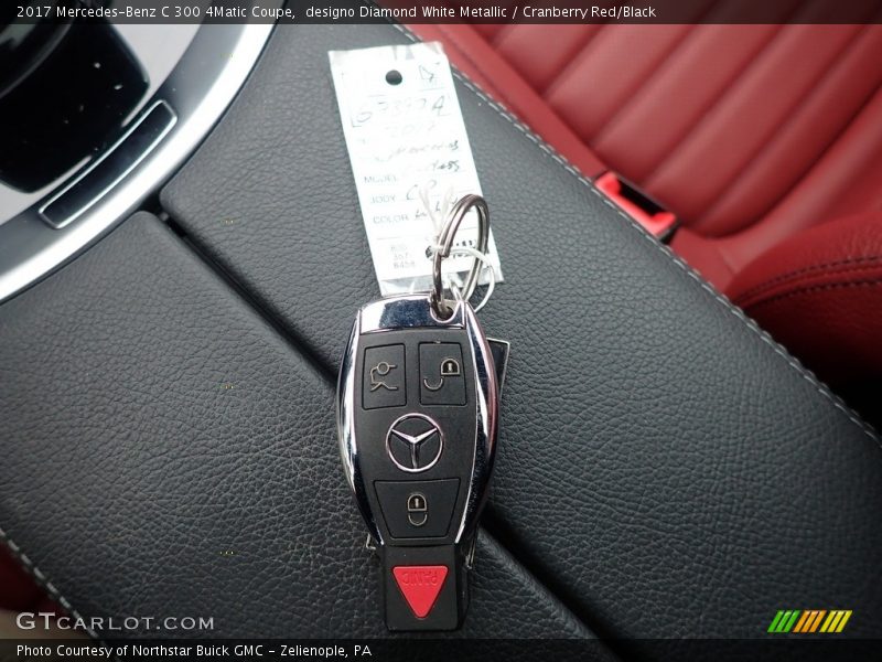 Keys of 2017 C 300 4Matic Coupe