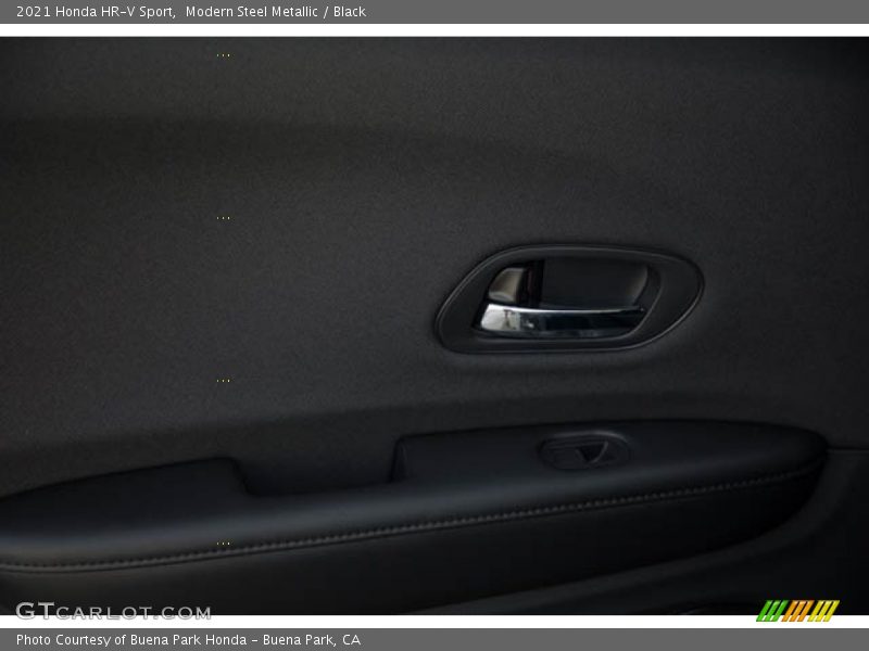 Modern Steel Metallic / Black 2021 Honda HR-V Sport