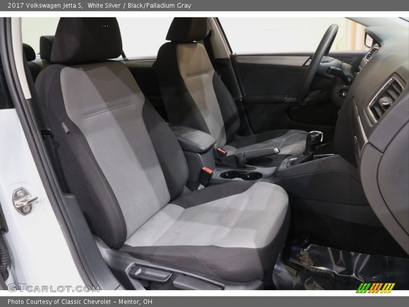 White Silver / Black/Palladium Gray 2017 Volkswagen Jetta S