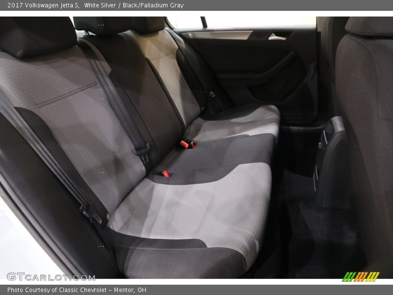 White Silver / Black/Palladium Gray 2017 Volkswagen Jetta S