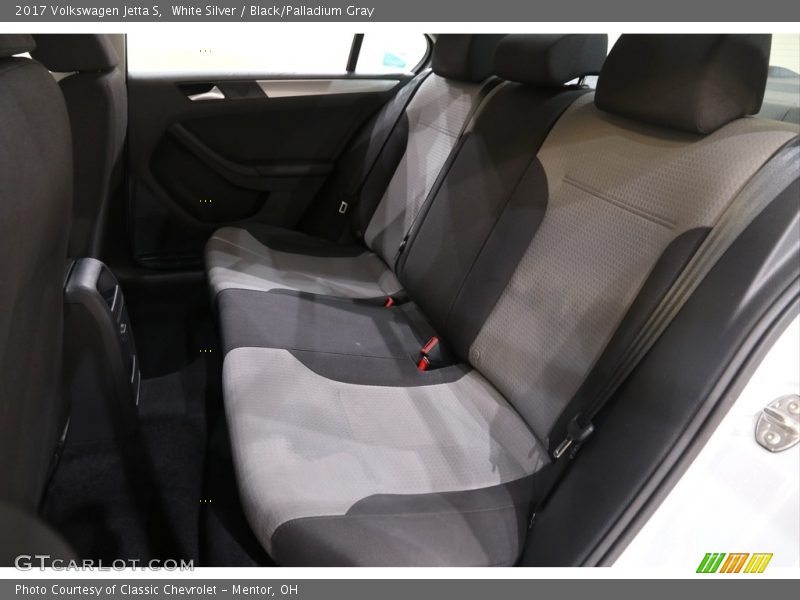 White Silver / Black/Palladium Gray 2017 Volkswagen Jetta S